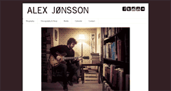 Desktop Screenshot of alexjonsson.com